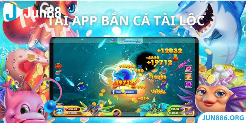 Hướng dẫn cách tải app game Bắn cá tài lộc